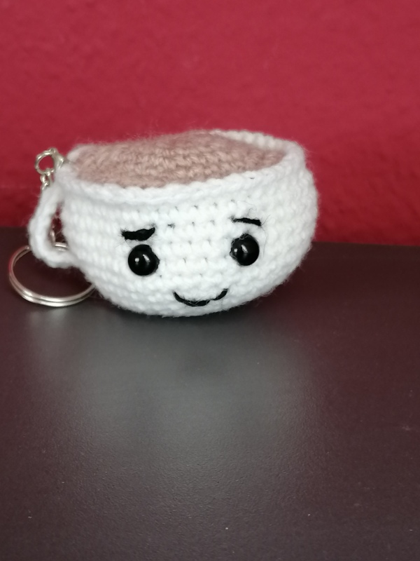 Kaffeetasse als Anhänger